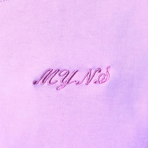 Tシャツ 【ネーム刺繍：筆記体】 左腕・1文字1.5cm