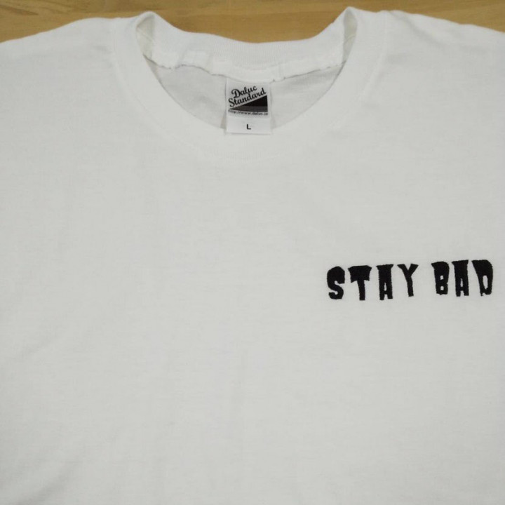 Ｔシャツ 【ロゴ刺繍】 左胸・縦2.5cm×横11cm