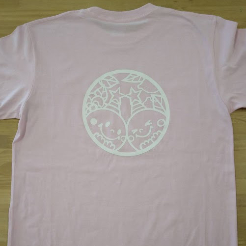 Ｔシャツ 【シルクプリント】 背面中央・21cm×21cm