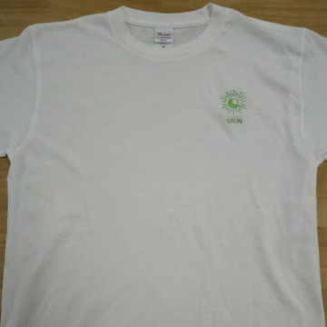 Tシャツ 【ロゴ刺繍】 左胸・縦6cm×横4cm程度