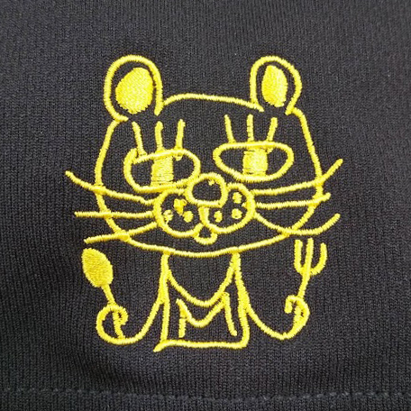 Ｔシャツ 【ロゴ刺繍】 左袖口・縦5.5cm×横5cm程度