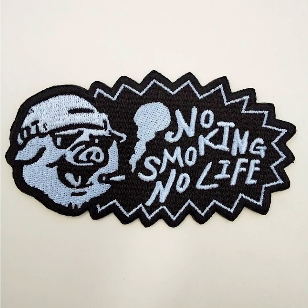 ワッペン単体 【刺繍ワッペン】 横10cm×縦5.5cm程度（フチ込み）