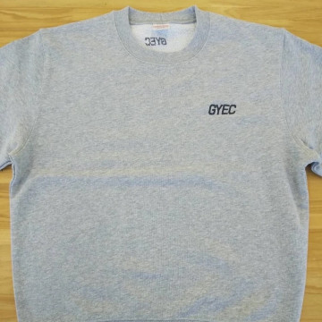 スウェット 【ロゴ刺繍】 左胸・横5cm（縦1.8cm程度）