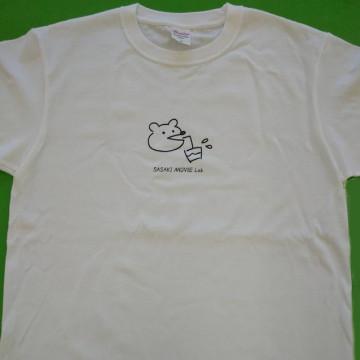 Ｔシャツ 【シルクプリント】 胸中央・縦8.5cm×横10cm程度