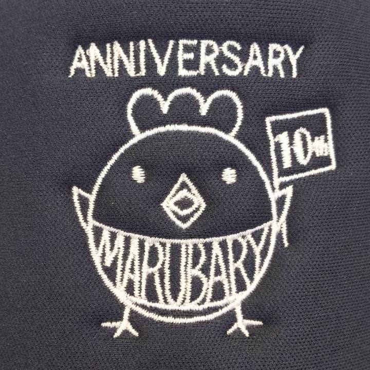 キャップ 【ロゴ刺繍】 フロント・縦5cm×横5cm程度