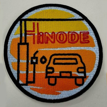 ワッペン単体 【刺繍ワッペン】 直径8cm（フチ込み）