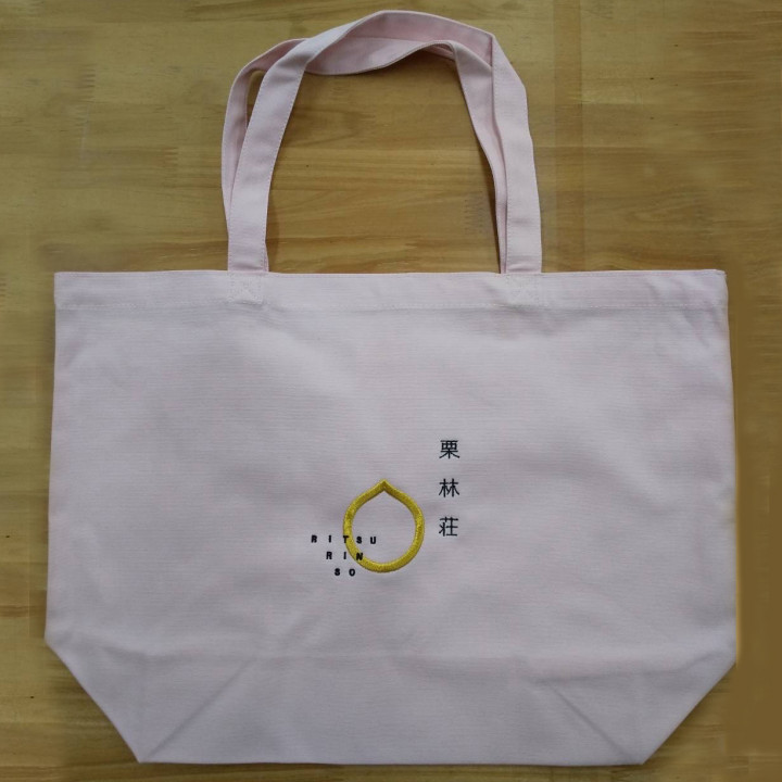 トートバック 【ロゴ刺繍】 中央・縦9cm×横10cm程度