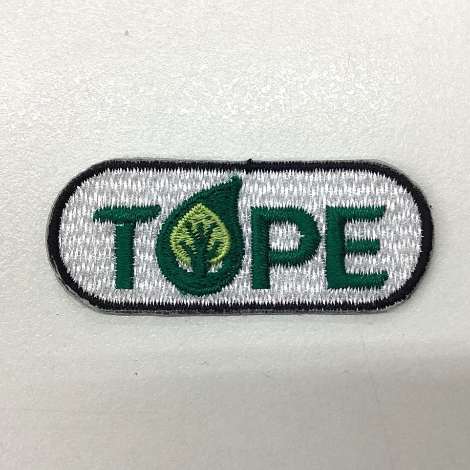 ワッペン単体 【刺繍ワッペン】 横5cm（縦2cm程度）（フチ込み）