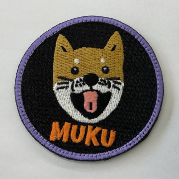 ワッペン単体 【刺繍ワッペン】 縦6.5cm×横6.5cm程度（フチ込み）