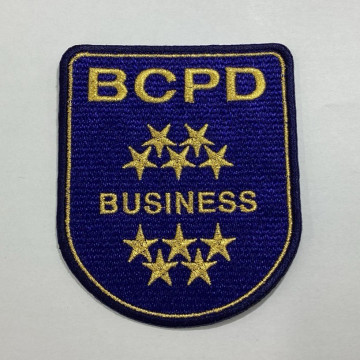 ワッペン単体 【刺繍ワッペン】 縦9cm×横10.5cm程度（フチ込み）