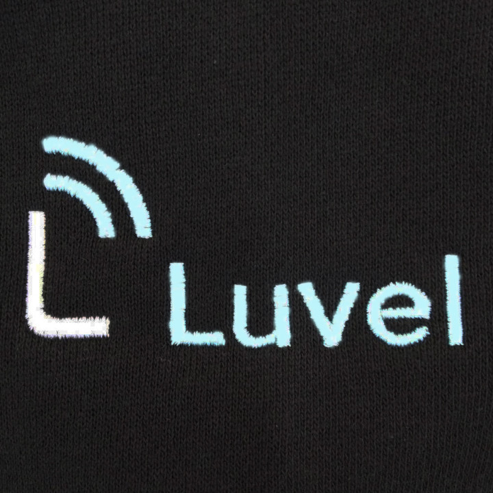 スウェット 【ロゴ刺繍】 左上腕・縦4cm×横8cm程度