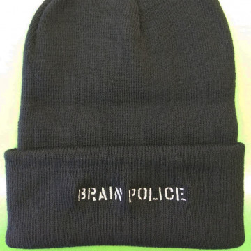 ビーニー 【ロゴ刺繍】 折り返し部分中央・縦1cm×横10cm程度