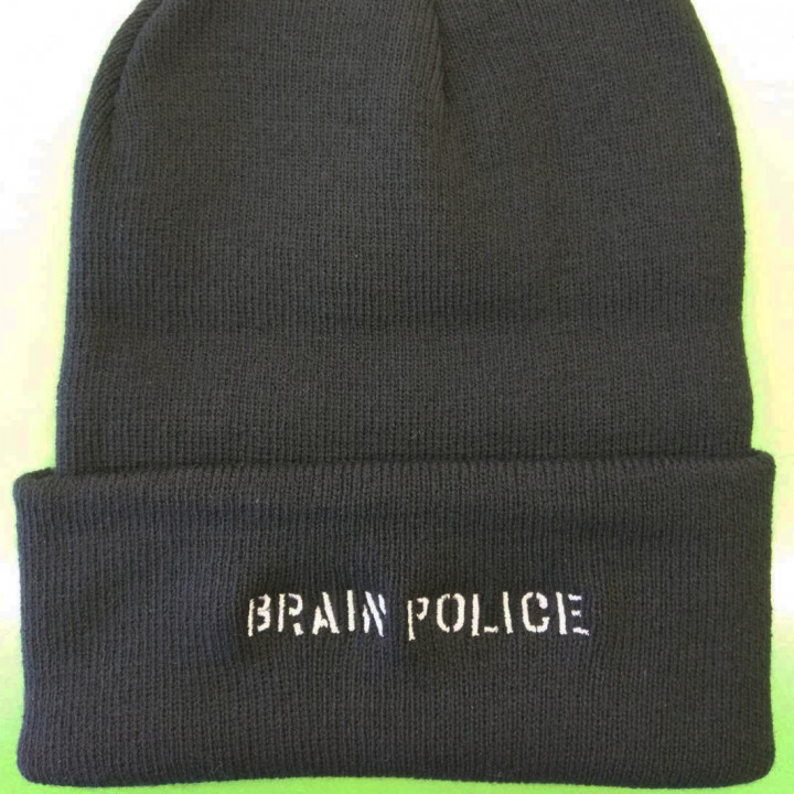 ビーニー 【ロゴ刺繍】 折り返し部分中央・縦1cm×横10cm程度