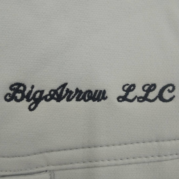 作業着〈お持込み〉 【ネーム刺繍：筆記体】 左胸・横7.5cm