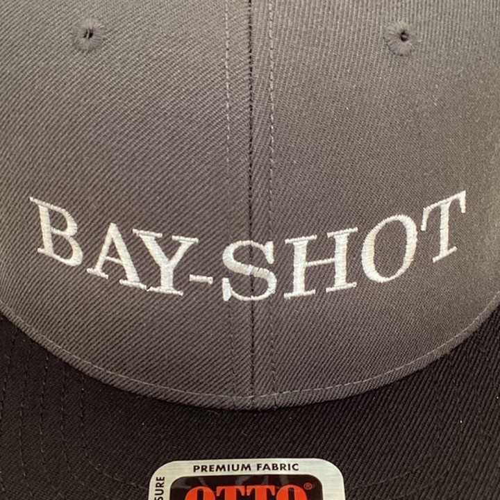 キャップ 【ネーム刺繍：センチュリー体】 フロント・横11.5cm