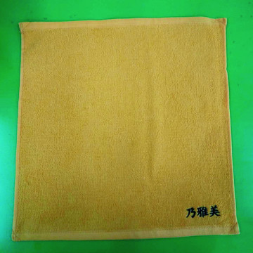 タオルハンカチ  【ネーム刺繍：楷書体】  右下・1文字1.5cm