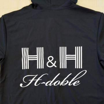 パーカー 【DTF転写プリント】 背面・縦17.5cm×横30cm程度