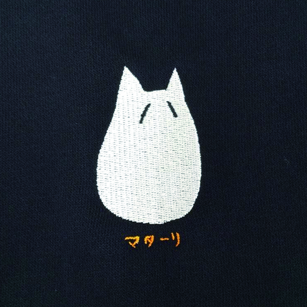 パンツ〈お持込み〉  【ロゴ刺繍】  右前・縦6.3cm×横3.8cm程度