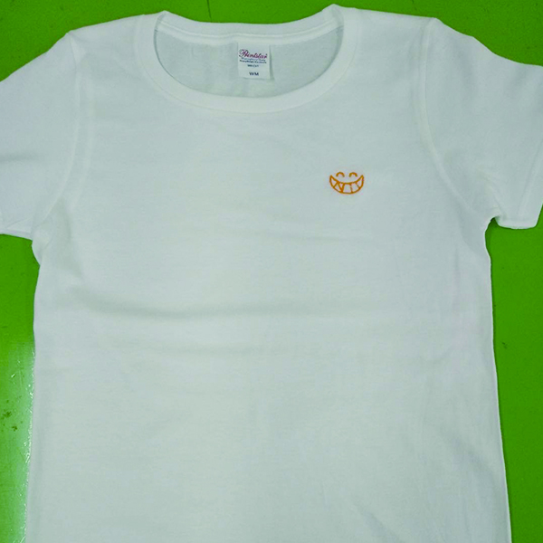 Tシャツ  【ロゴ刺繍】  左胸・縦2cm×横3cm程度