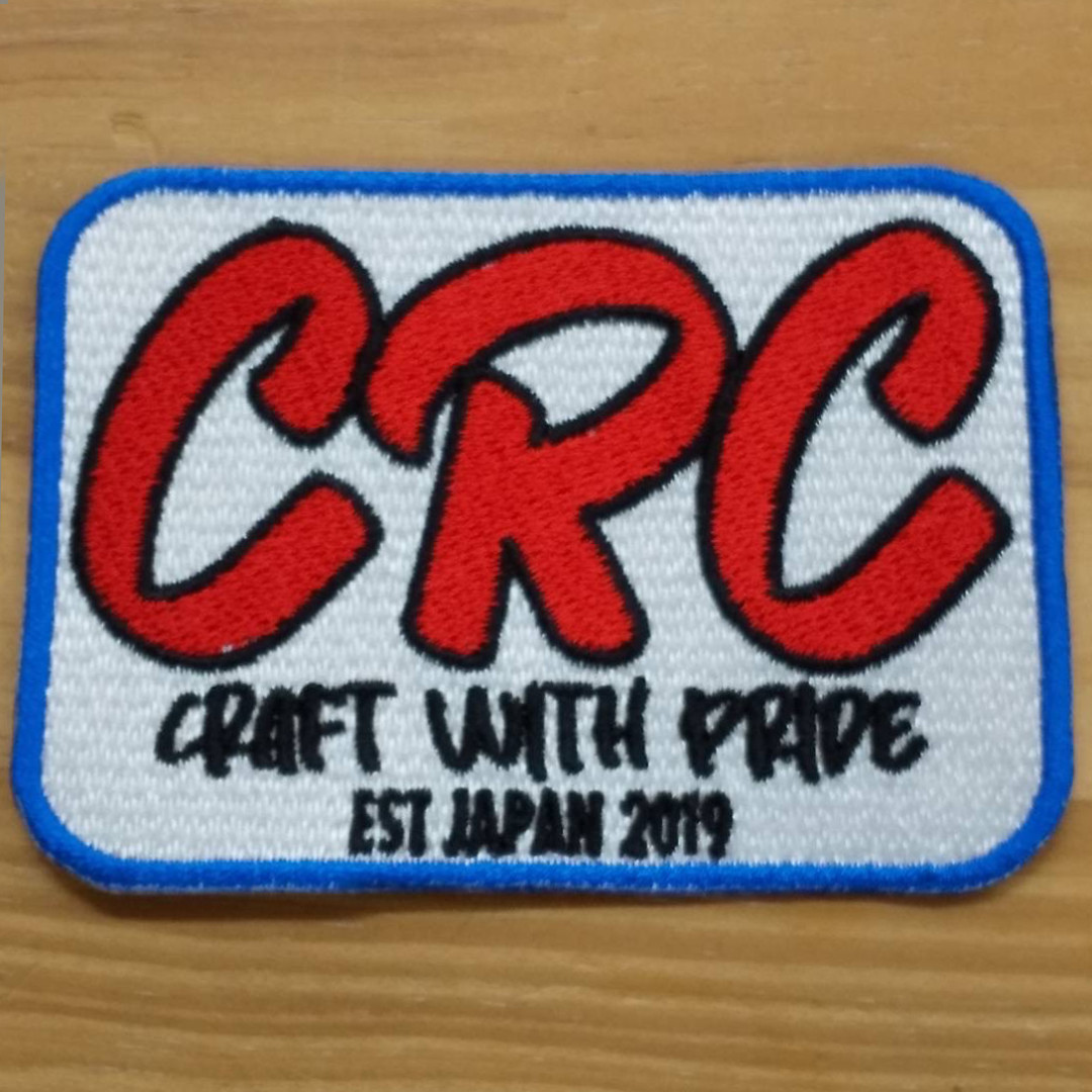 ワッペン単体 【刺繍ワッペン】 縦6cm×横8.5cm程度（フチ込み）