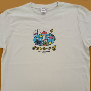 Tシャツ 【DTF転写プリント】 胸中央・縦15cm×横14cm程度