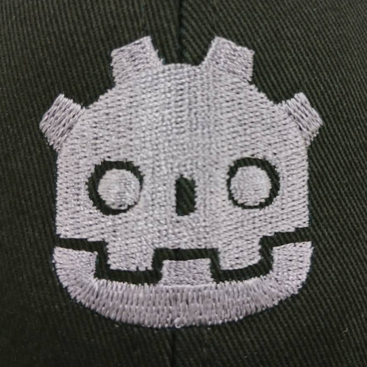 キャップ 【ロゴ刺繍】 フロント・縦4cm×横4cm程度