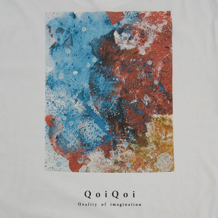 長袖Tシャツ 【インクジェットプリント】 背面・縦38cm×横25cm程度