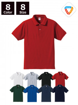 5.3oz　ドライカノコ ユーティリティポロシャツ