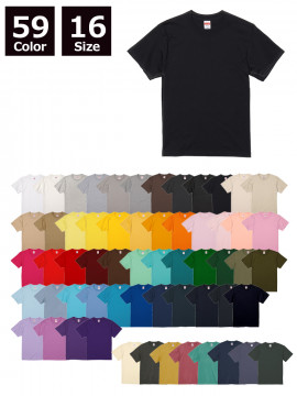 5.6oz　ハイクオリティーTシャツ(男女兼用)