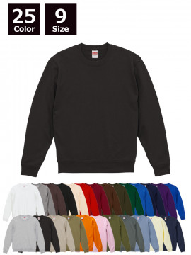 10.0oz クルーネックスウェット(裏パイル)