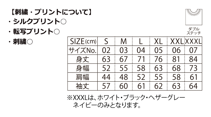 10.0oz　T/Cクルーネックスウェット（裏起毛）