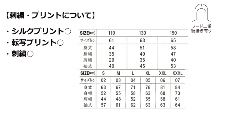 10.0oz スウェットプルオーバーパーカ（裏パイル）