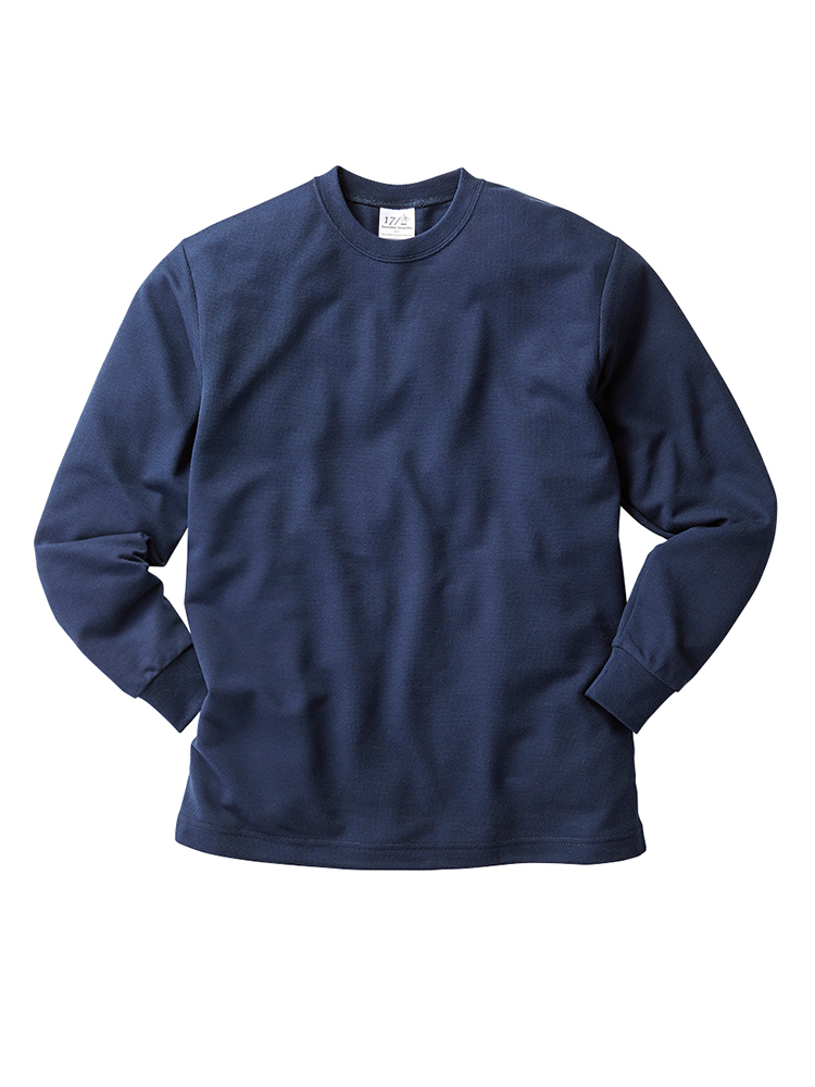 4.1ozハニカム長袖Tシャツ(リブ有り)