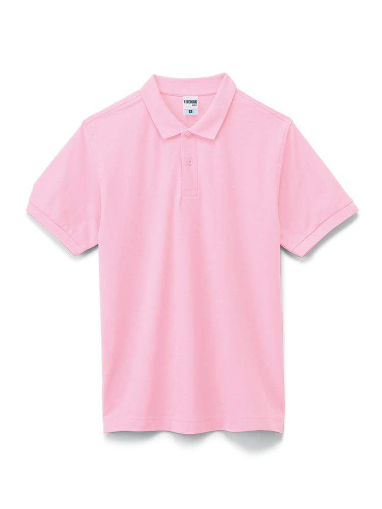 6.5oz CVC鹿の子ドライポロシャツ