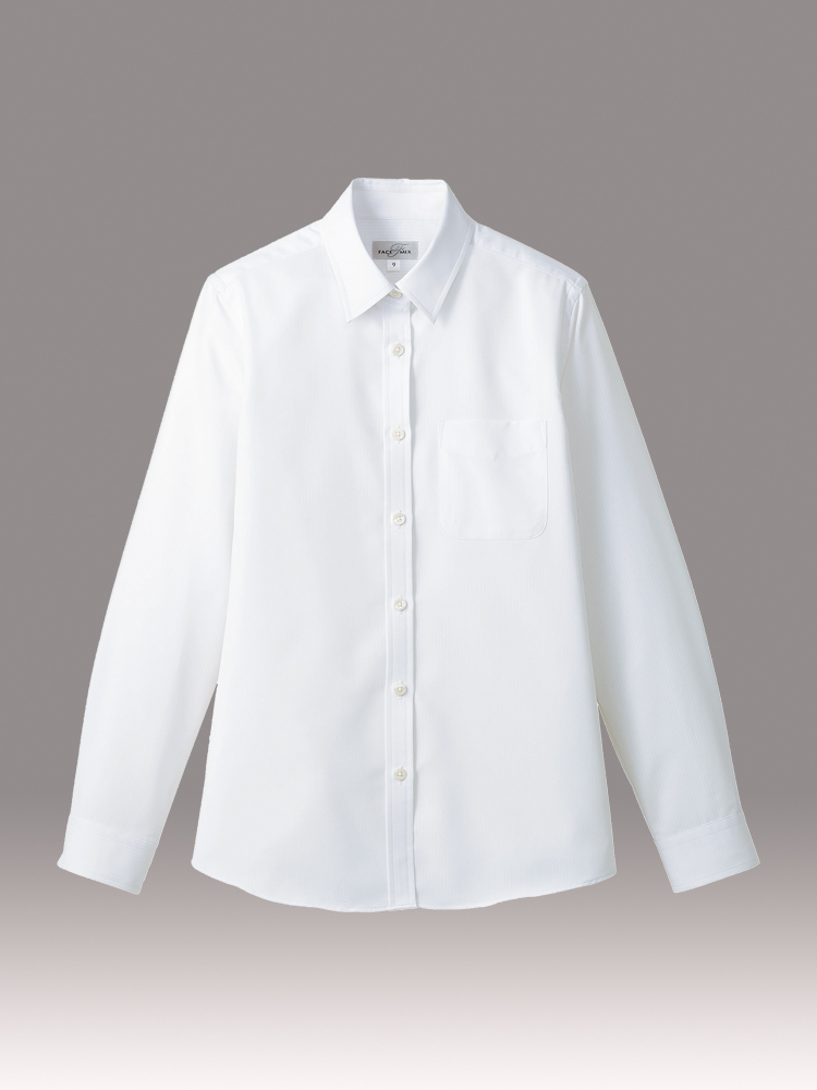 吸水速乾レディス長袖ブラウス