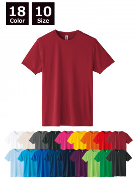 3.5oz インターロックドライTシャツ