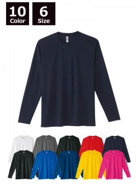 3.5oz インターロックドライ長袖Ｔシャツ