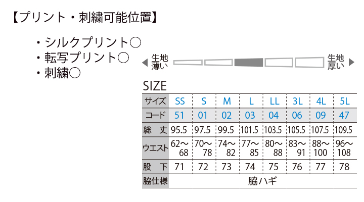 4.4oz ドライパンツ