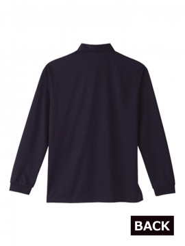 4.4oz ドライボタンダウン長袖ポロシャツ