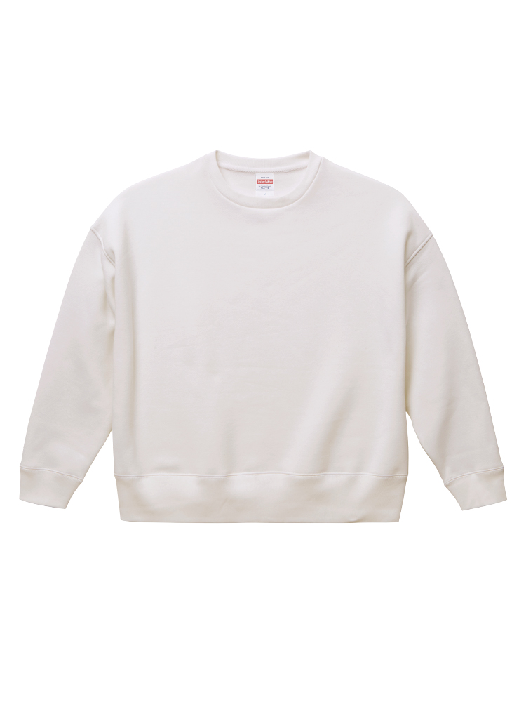 10.0oz　T/Cビッグシルエットクルーネックスウェット（裏起毛）