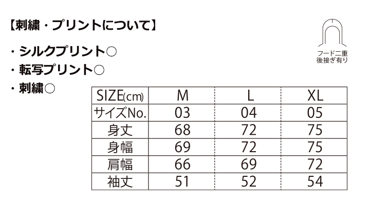 10.0oz T/C ビッグシルエット スウェットプルオーバーパーカ（裏起毛）