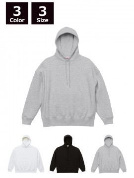 10.0oz T/C ビッグシルエット スウェットプルオーバーパーカ（裏起毛）
