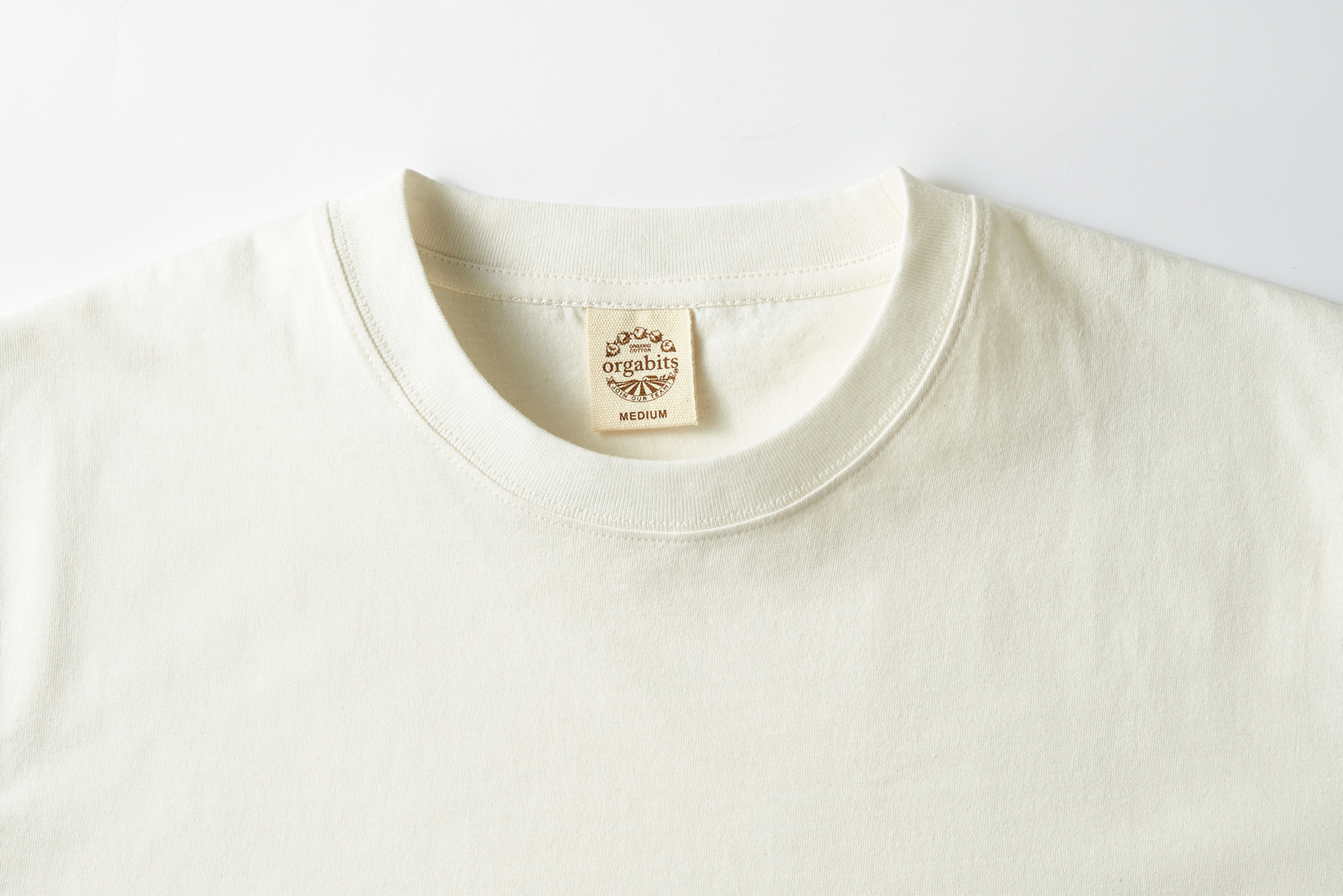 5.3oz  オーガニックコットンTシャツ
