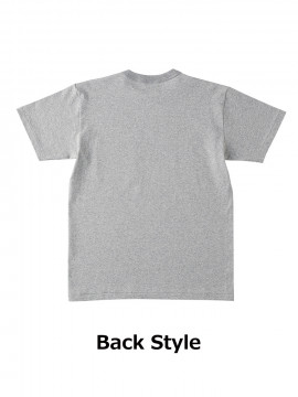 6.2oz オープンエンド マックスウェイト バインダーネック ポケットTシャツ