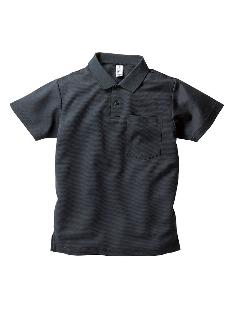 4.3oz ポケット付き アクティブ ポロシャツ