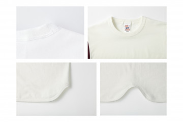 6.2oz オープンエンド 3/4スリーブ ベースボール Tシャツ