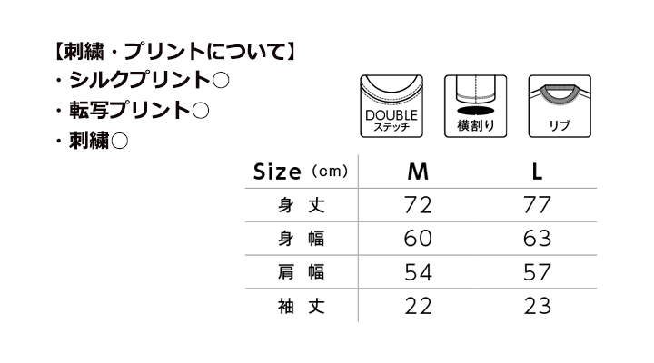 7.1oz ビッグシルエットTシャツ