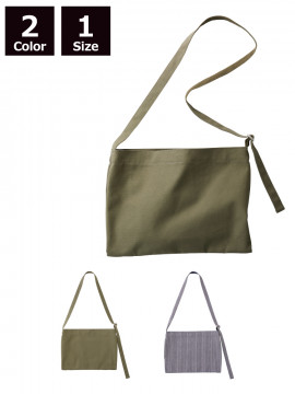 キャンバス ミュゼットバッグ