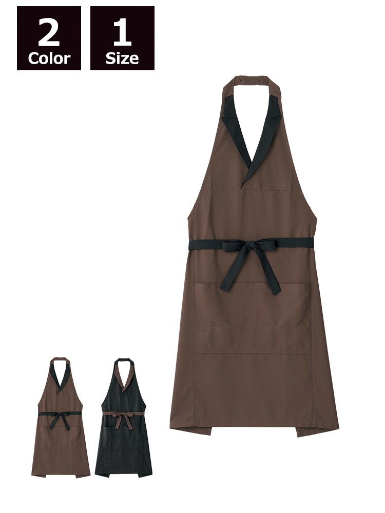 オリジナルエプロンをBM-FK7180: 襟付き胸当てエプロンで作る | 激安