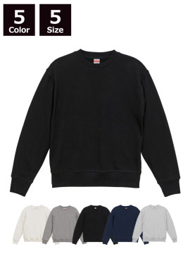 12.7oz ヘヴィーウェイトクルーネックスウェット(裏パイル)